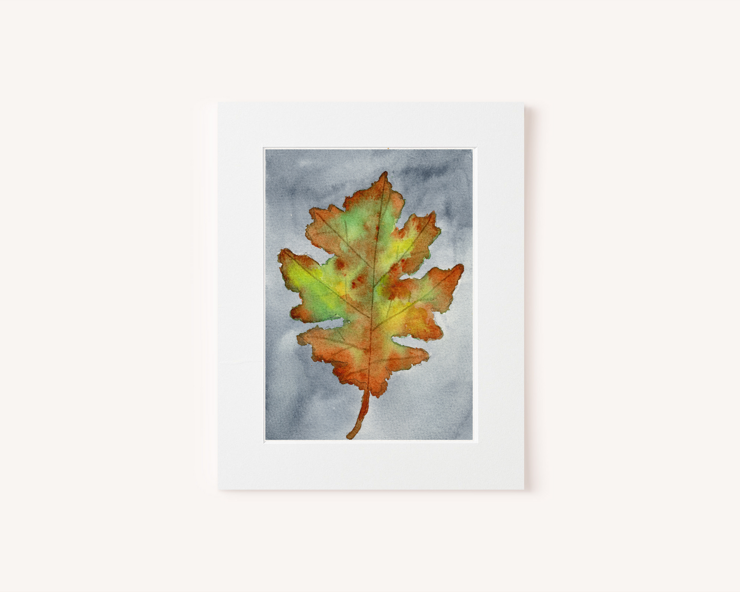 Leaf Watercolor #20 Original Painting