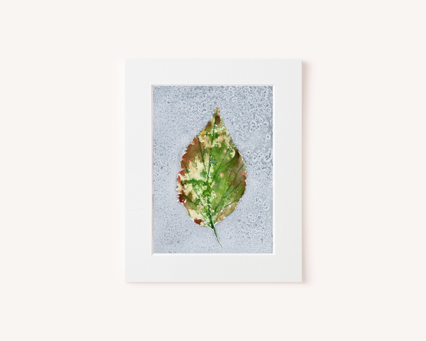 Leaf Watercolor #5 Original Painting