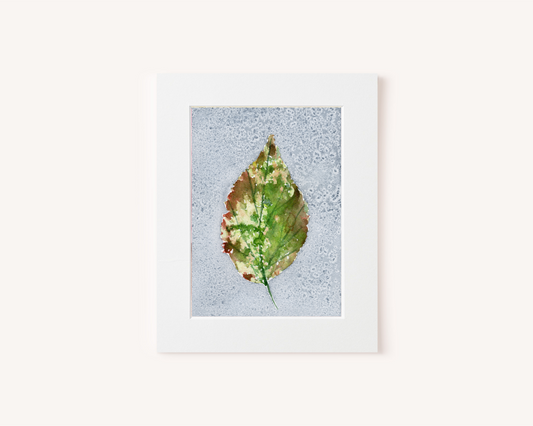 Leaf Watercolor #5 Original Painting