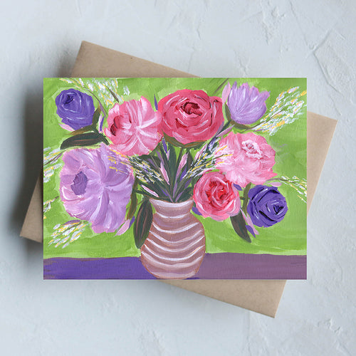 Greeting Card-Emmas Roses
