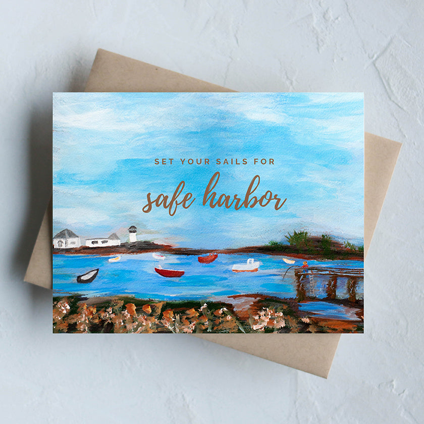 Greeting Card-Safe Harbor